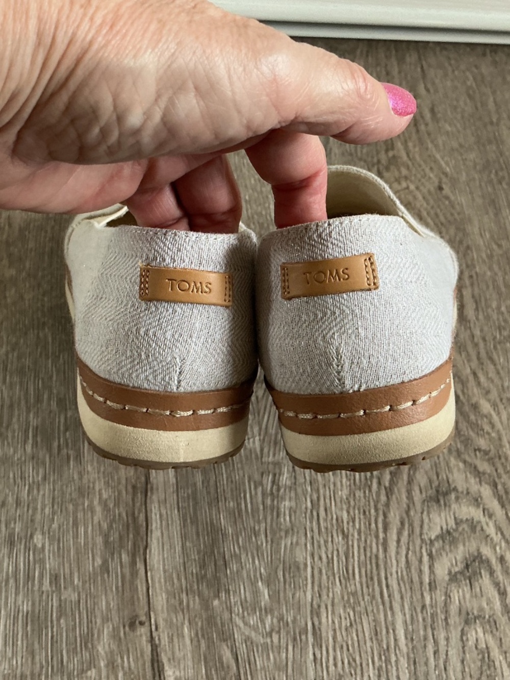 Tom’s Jocelyn Espadrille Slip-On Sneakers - 8.5 - Picture 5 of 10